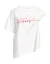 Gaelle Paris Gaëlle Paris Woman T-shirt White Size 1 Cotton In White