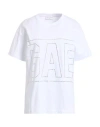 Gaelle Paris Gaëlle Paris Woman T-shirt White Size 1 Cotton