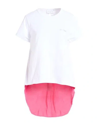 Gaelle Paris Gaëlle Paris Woman T-shirt White Size 1 Cotton, Polyester