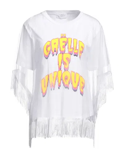 Gaelle Paris T-shirts In White