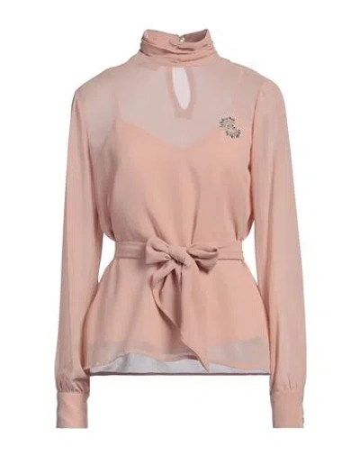 Gaelle Paris Gaëlle Paris Woman Top Antique Rose Size 4 Polyester In Pink