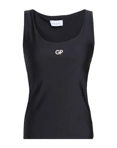 Gaelle Paris Gaëlle Paris Woman Top Black Size 1 Polyamide, Elastane
