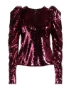 Gaelle Paris Gaëlle Paris Woman Top Fuchsia Size 4 Polyester In Pink