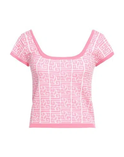 Gaelle Paris Gaëlle Paris Woman Top Pink Size 3 Polyamide, Viscose