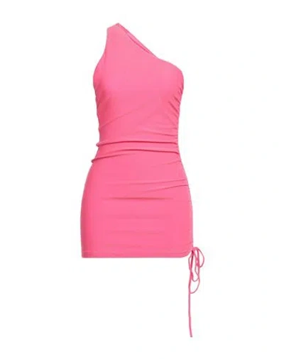 Gaelle Paris Gaëlle Paris Woman Top Pink Size L Polyester, Polyamide, Elastane