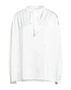 Gaelle Paris Gaëlle Paris Woman Top White Size 4 Polyester, Elastane