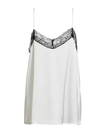 Gaelle Paris Gaëlle Paris Woman Top White Size 8 Polyester, Elastane