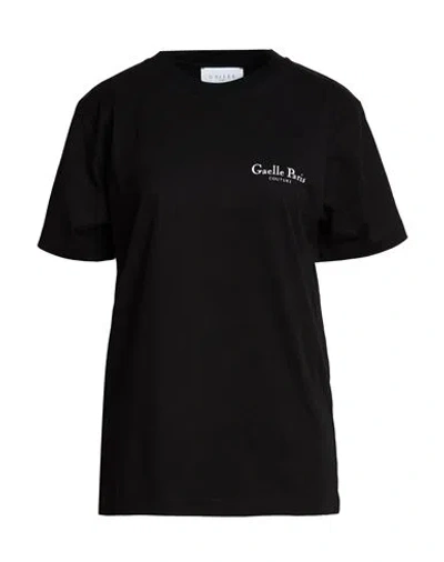 Gaelle Paris Gaëlle Paris Woman T-shirt Black Size M Cotton