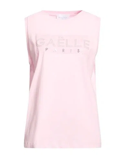 Gaelle Paris Gaëlle Paris Woman T-shirt Pink Size 2 Cotton