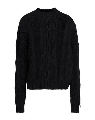Gaelle Paris Gaëlle Paris Woman Turtleneck Black Size 0 Acrylic, Polyester, Wool