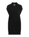 Gaelle Paris Gaëlle Paris Woman Turtleneck Black Size 3 Acrylic, Viscose, Wool, Alpaca Wool In Black