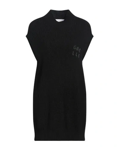 Gaelle Paris Gaëlle Paris Woman Turtleneck Black Size 3 Acrylic, Viscose, Wool, Alpaca Wool