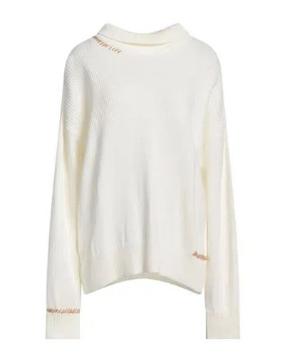 Gaelle Paris Gaëlle Paris Woman Turtleneck Ivory Size 1 Acrylic In Neutral