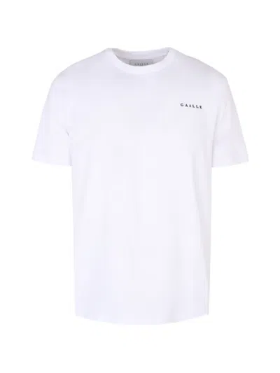 Gaelle Paris Logo-print T-shirt In White