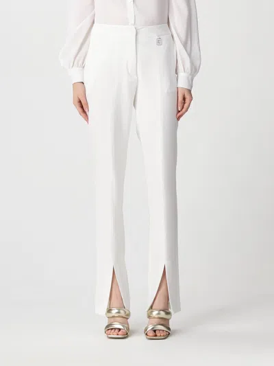 Gaelle Paris Pants Gaëlle Paris Woman Color White