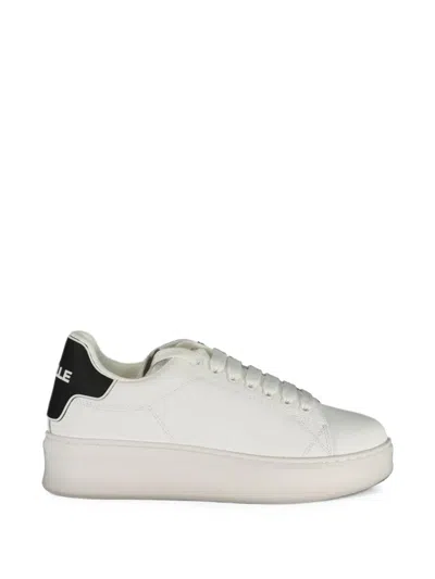 Gaelle Paris Platform Sneakers In White