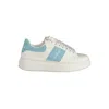 Gaelle Paris Polyethylene Women's Sneaker In White