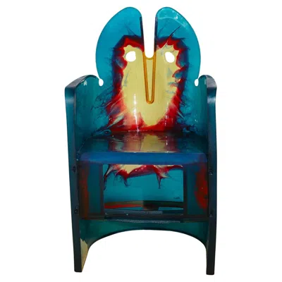 Pre-owned Gaetano Pesce Armchair - Nobody's Perfect - Collection , Zerodisegno, 2000's In Blue