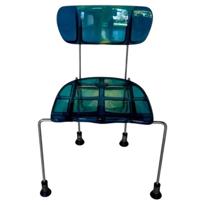 Pre-owned Gaetano Pesce Broadway Chair, , Bernini, 1993 In Blue