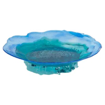 Pre-owned Gaetano Pesce Edizioni Del Pesce Meritalia Big Surprise 1 Large Vase By  - Blue
