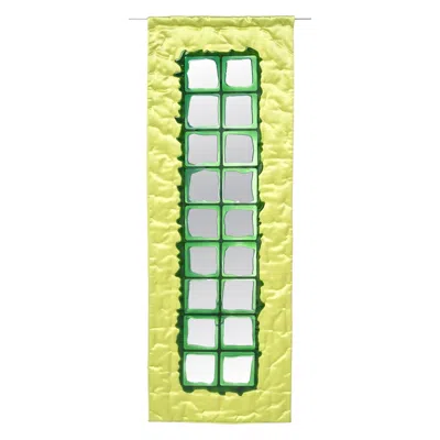 Pre-owned Gaetano Pesce Edizioni Del Pesce Meritalia Mirror 2 Wall Mirror By , Green/green