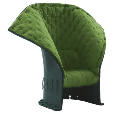 Pre-owned Gaetano Pesce Feltri Felt Armchair For Cassina, Wool Upholstery, Italy In Black