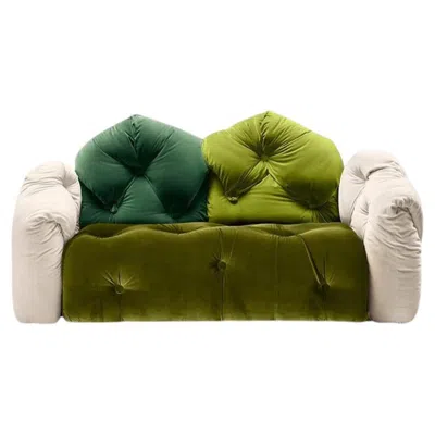 Pre-owned Gaetano Pesce For Meritalia "sof� Michetta 210" Luxury Italian Sculptural Sofa In Brown