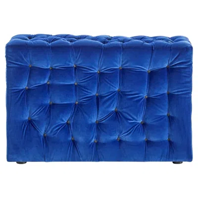 Pre-owned Gaetano Pesce La Michetta Back 107 Velvet Backrest Sofa In Cobalt By  In Blue