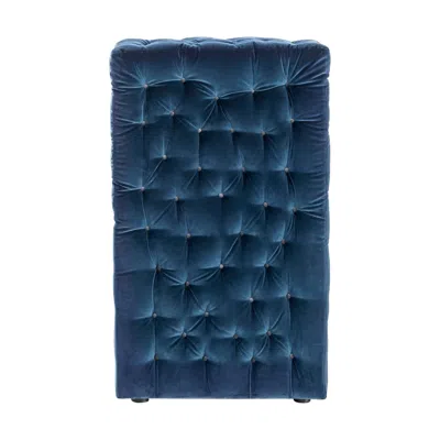 Pre-owned Gaetano Pesce La Michetta Back 73 Velvet Backrest Sofa In Navy By  In Blue