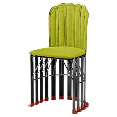 Pre-owned Gaetano Pesce La Pagnottina Green Versatile Chair In Carbon Fiber By