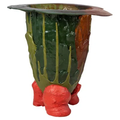 Pre-owned Gaetano Pesce Large  Amazonia Vase, Early Production In Black