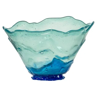 Pre-owned Gaetano Pesce Meritalia Big Surprise 2, Small / Light Blue And Green By