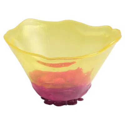 Pre-owned Gaetano Pesce Meritalia Big Surprise 2, Small / Yellow And Pink By