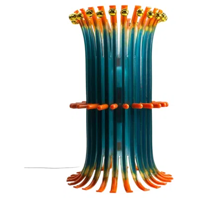 Pre-owned Gaetano Pesce Meritalia Edizioni Del Pesce Alda Big Floor Lamp By  In Blue