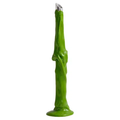 Pre-owned Gaetano Pesce Meritalia Edizioni Del Pesce Candelabre Candleholder In Green By