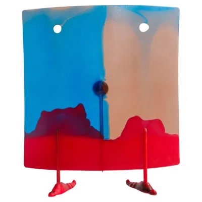 Pre-owned Gaetano Pesce Meritalia Edizioni Del Pesce Chador Multicolor Floor Lamp By  In Brown