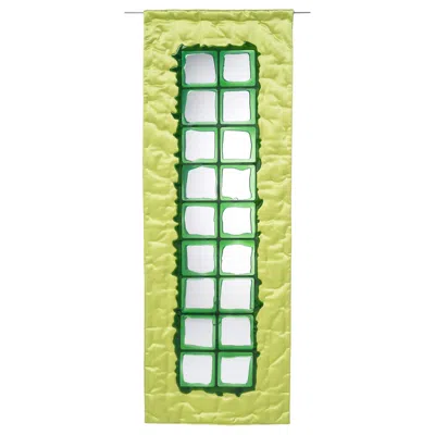 Pre-owned Gaetano Pesce Meritalia Edizioni Del Pesce Mirror 2 In Green And Forest By