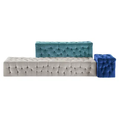 Pre-owned Gaetano Pesce Meritalia La Michetta Composition 2 Sofa By  In Gray