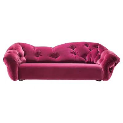 Pre-owned Gaetano Pesce Nubola 277 Velvet Sofa In Blush By  In Brown