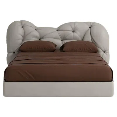 Pre-owned Gaetano Pesce Nubola Bed By  For Meritalia In Gray