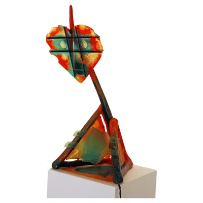 Pre-owned Gaetano Pesce Olo Lamp In Brown