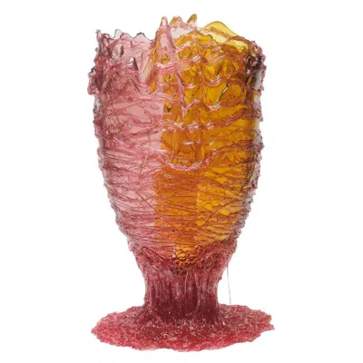 Pre-owned Gaetano Pesce Spaghetti Extracolor Extra Large Vase By  In Orange