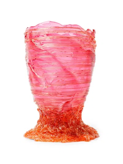 Gaetano Pesce Spaghetti Wavy-trim Vase X Browns Exclusive In Pink