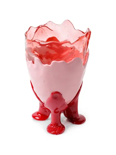 Gaetano Pesce Two-tone Vase In Red