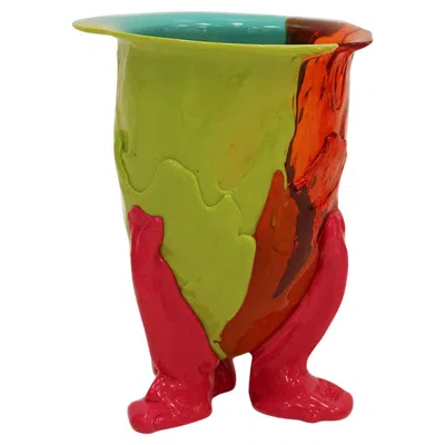 Pre-owned Gaetano Pesce Vase Mod. Amazonia Designed By , Italy In Brown