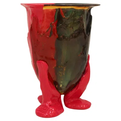 Pre-owned Gaetano Pesce Vase Mod. Amazonia Designed By , Italy In Brown