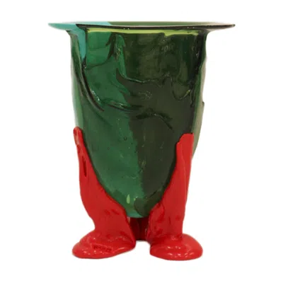 Pre-owned Gaetano Pesce Vase Mod. Amazonia Designed By , Italy In Brown