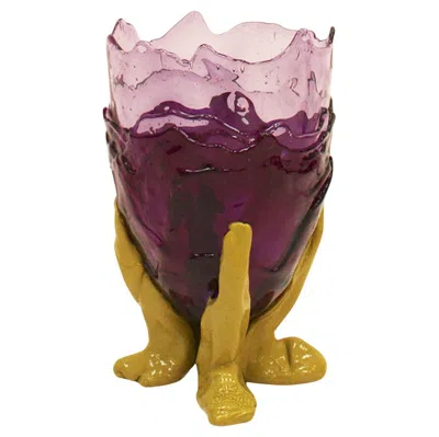 Pre-owned Gaetano Pesce Vase Mod. Clear Extc Designed By , Italy In Brown