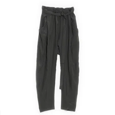 Gaffer&fluf Women's Pegged Pants With Elastic Waistband - Green
