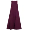 Gaffer&fluf Women's Pink / Purple Sleevless Maxi Dress-cherry In Pink/purple